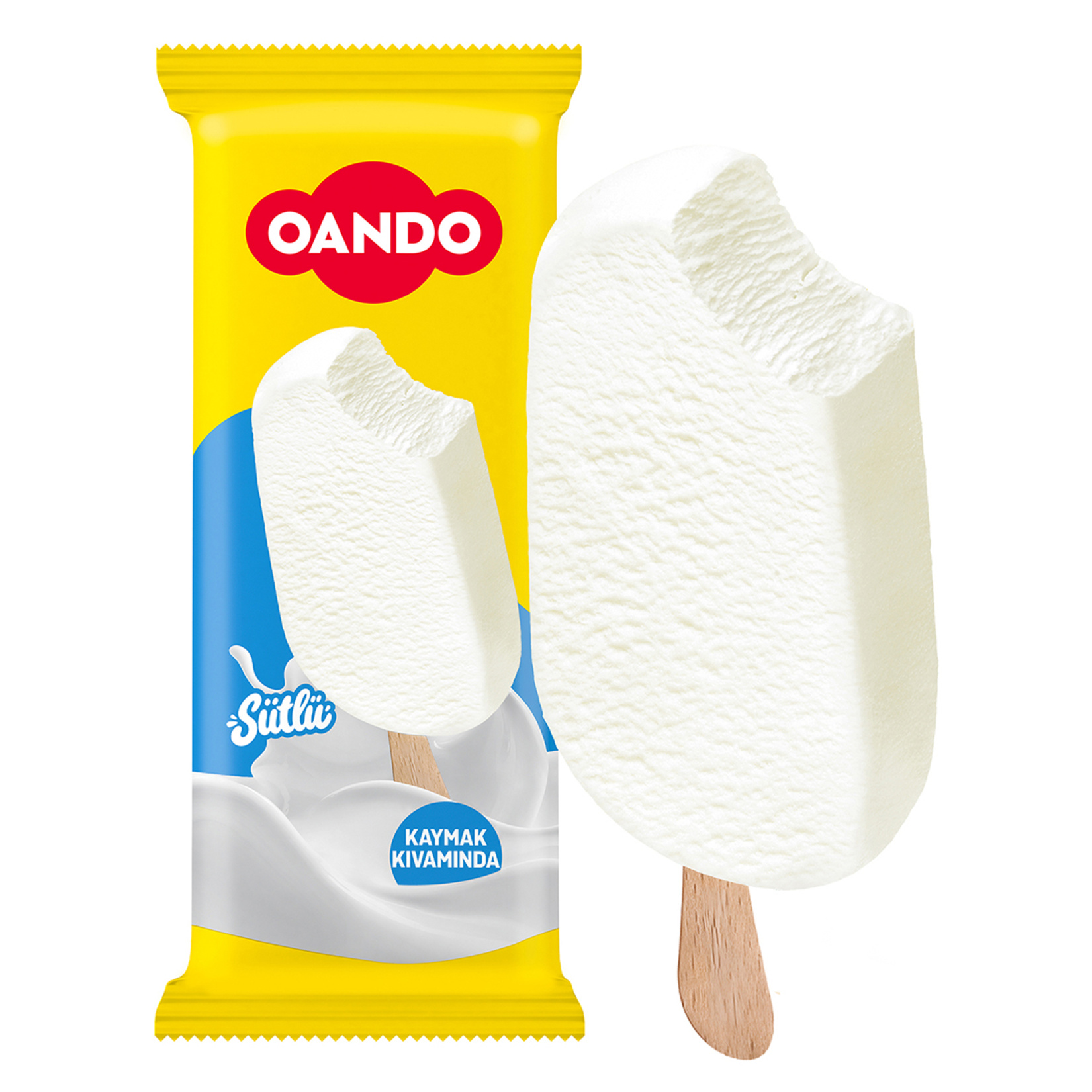 Oando Vanilyalı Stick Dondurma 65 Ml